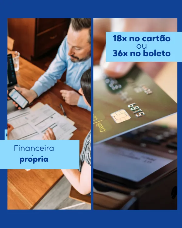 financeira e parcelamento